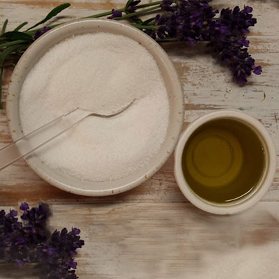 Oel-Zucker-Peeling